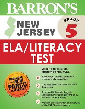 portada New Jersey Grade 5 Ela/Literacy Test (en Inglés)
