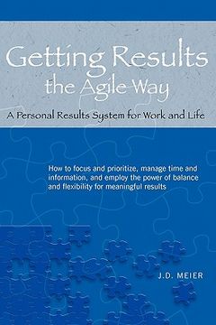portada getting results the agile way: a personal results system for work and life (en Inglés)