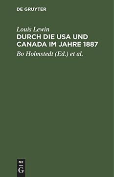 portada Durch die usa und Canada im Jahre 1887: Ein Tagebuch (en Alemán)