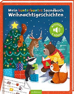 portada Mein Kunterbuntes Soundbuch? Weihnachtsgeschichten: Mitlesen und Hören | Hochwertiges Vorlesesoundbuch zum Mitlesen mit Dazugehörigen Sounds für Kinder ab 24 Monaten (in German)