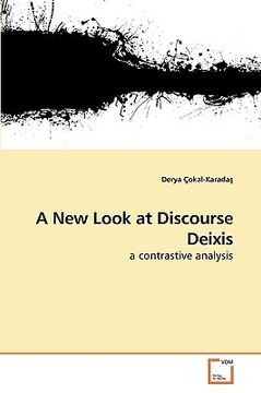 portada a new look at discourse deixis (en Inglés)