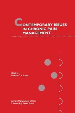portada Contemporary Issues in Chronic Pain Management (en Inglés)