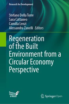 portada Regeneration of the Built Environment from a Circular Economy Perspective (in English)