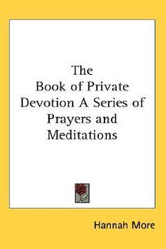 portada the book of private devotion a series of prayers and meditations