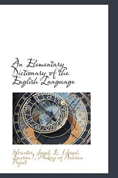 portada an elementary dictionary of the english language