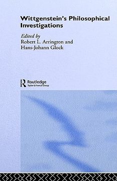 portada wittgenstein's philosophical investigations: text and context (in English)