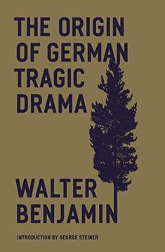 portada The Origin of German Tragic Drama 