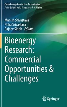 portada Bioenergy Research: Commercial Opportunities & Challenges (en Inglés)