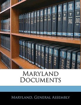 portada maryland documents (en Inglés)