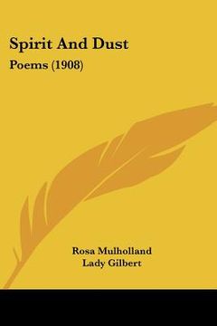 portada spirit and dust: poems (1908) (en Inglés)