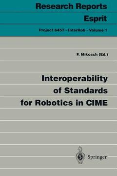 portada interoperability of standards for robotics in cime (en Inglés)