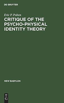 portada Critique of the Psycho-Physical Identity Theory (New Babylon) (in English)