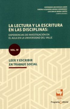 portada La Lectura y la Escritura vol iv (in Spanish)