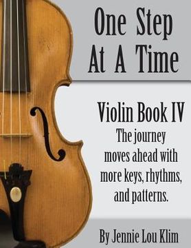 portada One Step At A Time: Violin Book IV (in English)