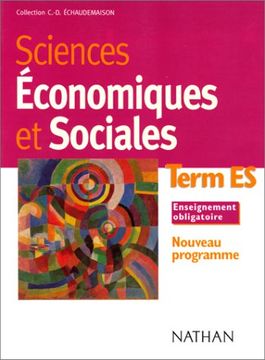 portada Sciences Economique et Sociale Terminale es Eleve
