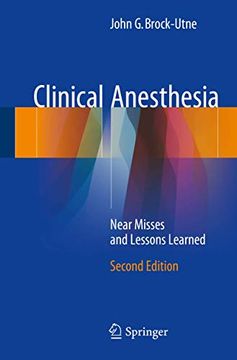 portada Clinical Anesthesia: Near Misses and Lessons Learned