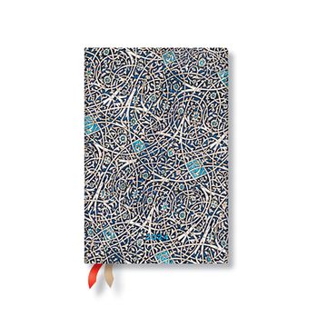 portada Paperblanks | 2024 Granada Turquoise | Moorish Mosaic | 12-Month Flexi | Mini | Horizontal 176 pg | 100 gsm (en Inglés)