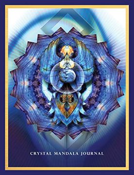 portada Crystal Mandala Journal (220 Pgs, Deluxe Matte Soft Cover w 
