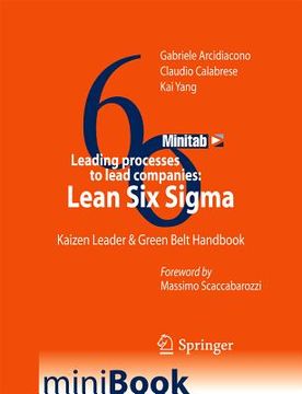 portada Leading Processes to Lead Companies. Lean six Sigma. Kaizen Leader & Green Belt Handbook (in English)