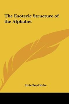 portada the esoteric structure of the alphabet