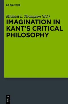 portada imagination in kant's critical philosophy (in English)
