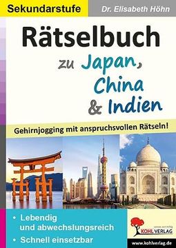 portada Rätselbuch zu Japan, China & Indien (en Alemán)