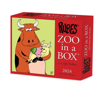 portada Zoo in a box 2024 6. 2 x 5. 4 box Calendar (en Inglés)