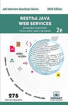 portada Restful Java web Services Interview Questions You'll Most Likely be Asked: Second Edition (Job Interview Questions Series) (en Inglés)