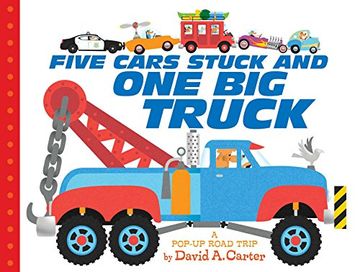 portada Five Cars Stuck and One Big Truck: A Pop-Up Road Trip