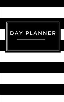 portada Day Planner - Planning my day - White Black Strips Cover (en Inglés)