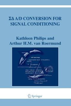 portada sigma delta a/d conversion for signal conditioning (en Inglés)