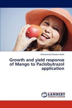 portada growth and yield response of mango to paclobutrazol application (in English)