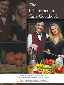 portada The Inflammation Cure Cookbook (en Inglés)