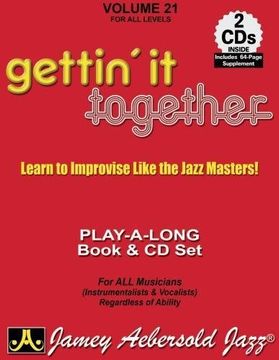 portada Aebersold Vol. 21 Gettin'It Together: Jazz Play-Along Vol. 21 (in English)