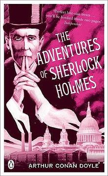 portada adventures of sherlock holmes (in English)