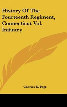 portada history of the fourteenth regiment, connecticut vol. infantry