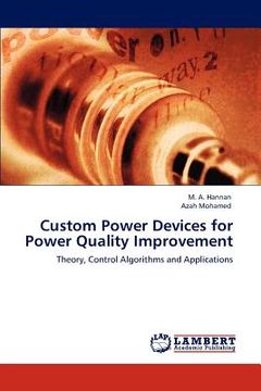 portada custom power devices for power quality improvement (en Inglés)