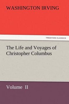 portada the life and voyages of christopher columbus (en Inglés)