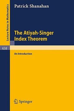 portada the atiyah-singer index theorem: an introduction (en Inglés)
