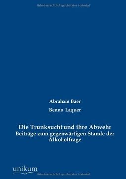 portada Die Trunksucht und ihre Abwehr (German Edition)