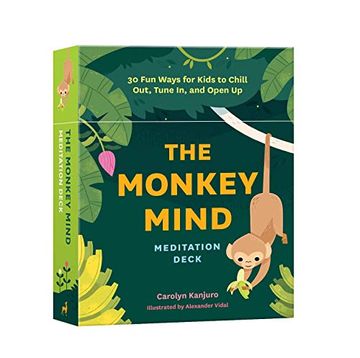 portada The Monkey Mind Meditation Deck: 30 fun Ways for Kids to Chill Out, Tune in, and Open up (libro en Inglés)
