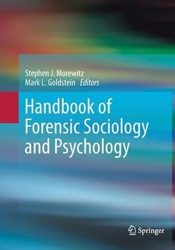 portada Handbook of Forensic Sociology and Psychology (en Inglés)