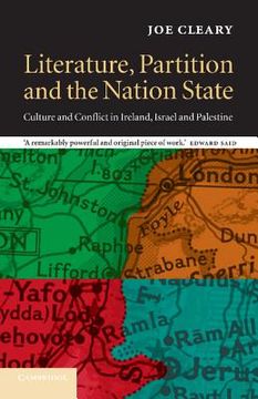 portada Literature, Partition and the Nation-State: Culture and Conflict in Ireland, Israel and Palestine (Cultural Margins) (en Inglés)