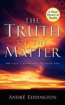 portada the truth of the matter (in English)