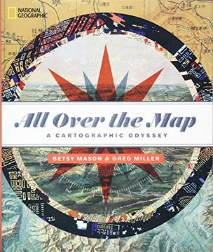 portada All Over the Map: A Cartographic Odyssey (en Inglés)