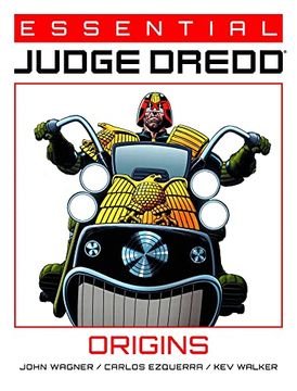 portada Essential Judge Dredd: Origins (en Inglés)