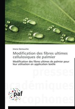 portada Modification des fibres ultimes cellulosiques de palmier