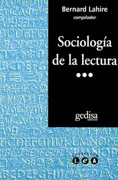 portada Sociologia de la Lectura (in Spanish)