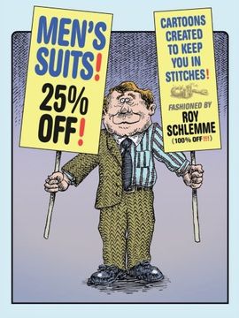 portada Men's Suits! 25% Off!: Cartoons Created to Keep You in Stitches