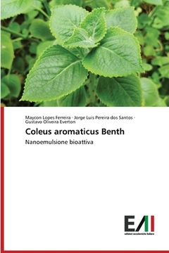 portada Coleus aromaticus Benth (en Italiano)